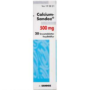 Calcium-Sandoz 500 mg