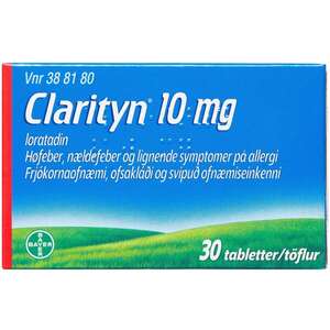 Clarityn 10 mg 30 stk 