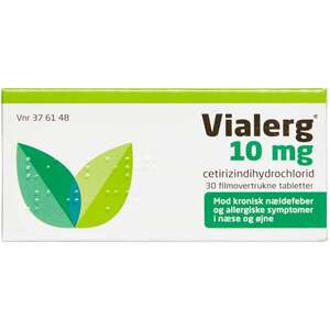 Vialerg 10 mg 30 stk