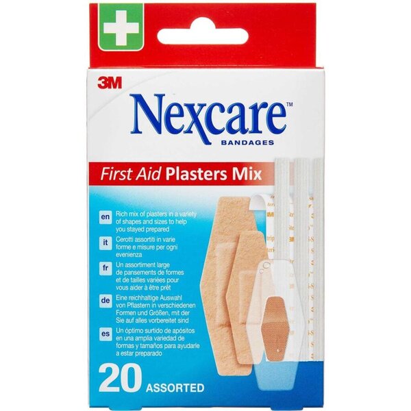 3M Nexcare First Aid Plaster Mix