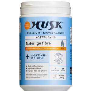 HUSK Psyllium Mavebalance + Mælkesyrebakterier