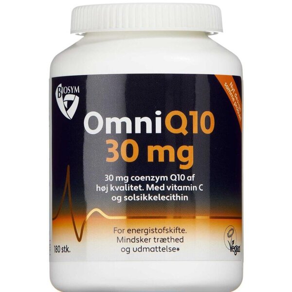 Biosym OmniQ10 30 mg (180 stk.)