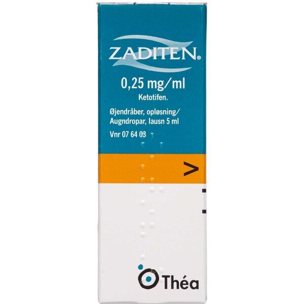 Zaditen 0,25 mg/ml 5 ml