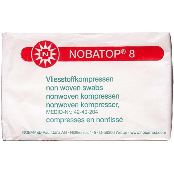 Nobatop 8 Gazeswaps (7,5x7,5 cm) 100 stk.