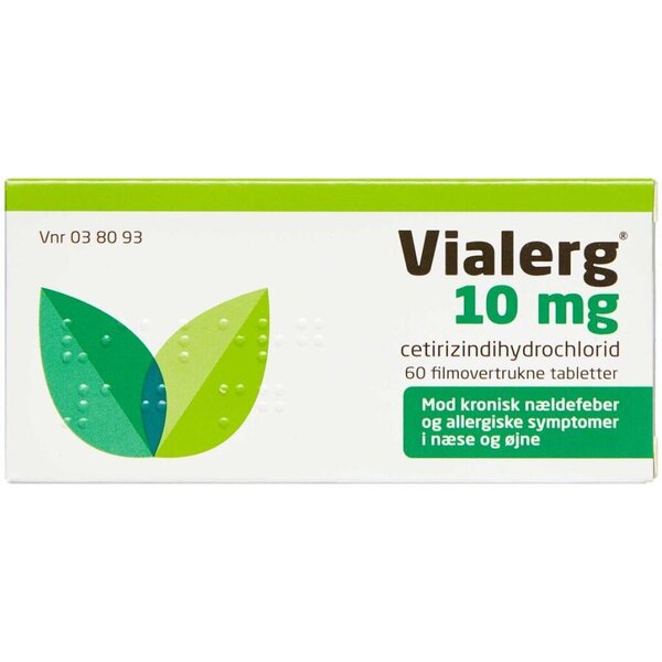 Vialerg 10 mg 60 stk