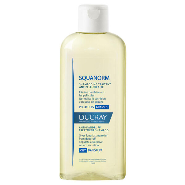 Ducray Squanorm Shampoo (fedtede skæl)