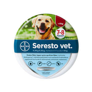 Seresto vet til hunde over 8 kg