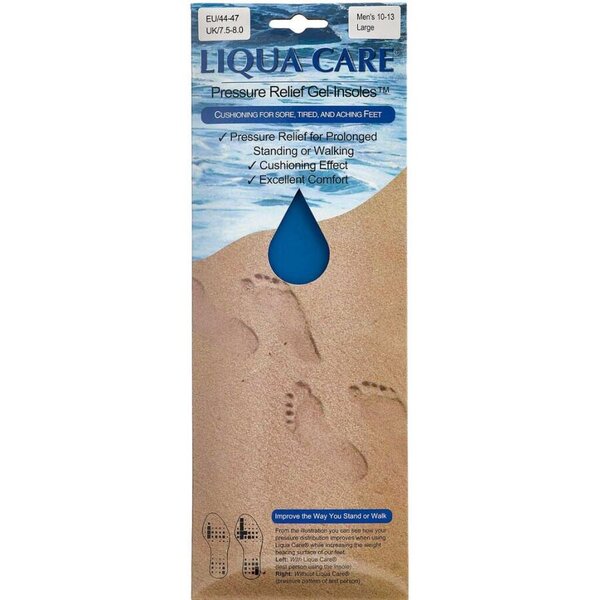 Liqua-Care Pressure Relief Gel-insoles (str 44-47)