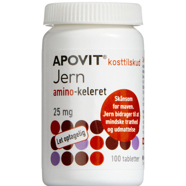 APOVIT Jern amino-keleret 25 m