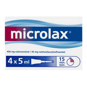 Microlax 4 * 5 ml