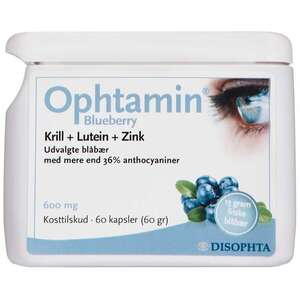 Ophtamin Blueberry Kapsler