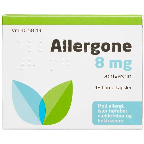 Allergone 8 mg 48 stk