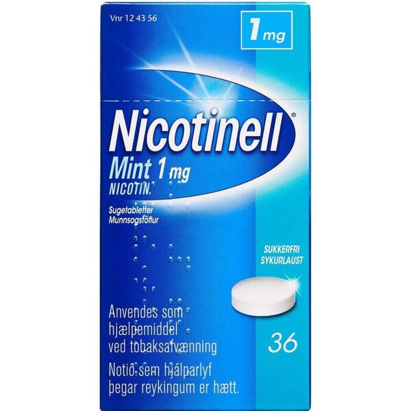 Nicotinell Mint 1 mg 36 stk