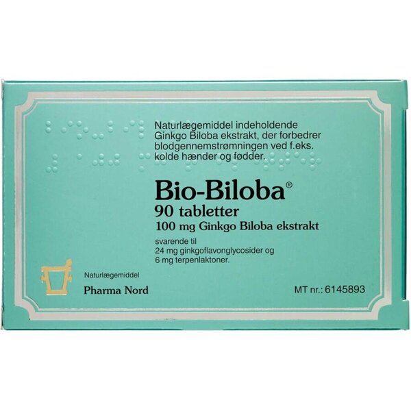 Bio-Biloba tabletter 90 stk