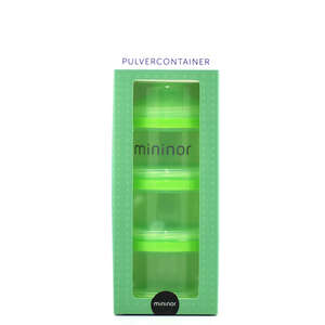 Mininor Pulver Container