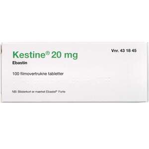 Kestine 20 mg (2C4) 100 stk