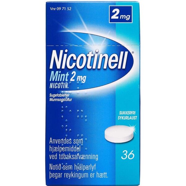 Nicotinell Mint 2 mg 36 stk