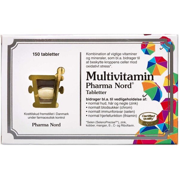 Multivitaminer Pharma Nord tabletter