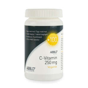 ABBLO C-Vitamin 250mg. Vegansk