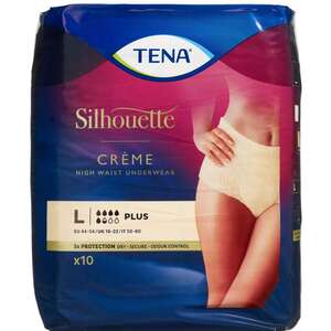 TENA Silhouette Plus Creme Underwear Pants (L)