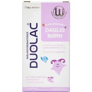 Duolac Daglig+ Børn (60 stk.)