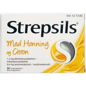 Strepsils honning/citron 36 stk