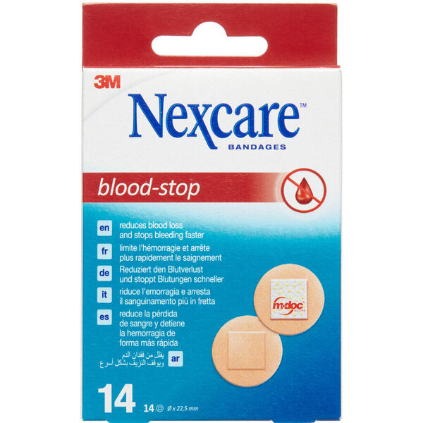 3M Nexcare Blood-Stop Plastre (rund Ø 22mm)