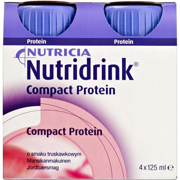 Nutridrink Compact Protein Jordbær