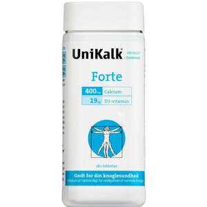 Unikalk Forte Tabletter (180 stk)