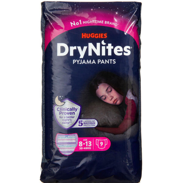 DryNites Pyjama Pants (pige 8-15år)