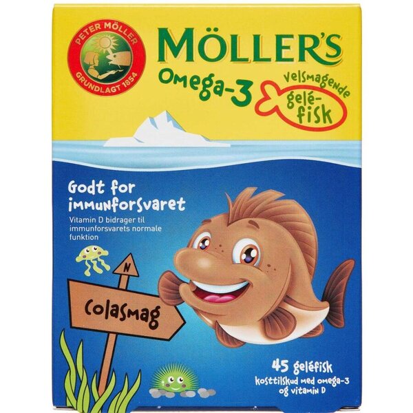 Möllers Omega-3 Fisk (Cola)