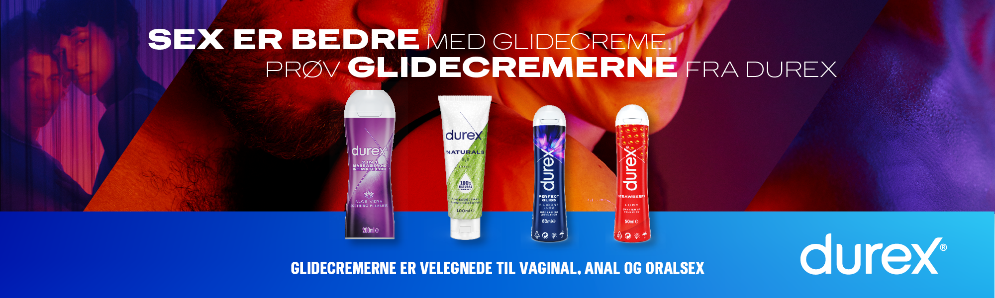 Sex er bedre med glidecreme