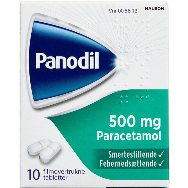 Panodil 500 mg 10 stk