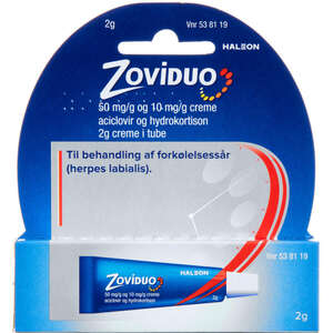 Zoviduo creme 2 g