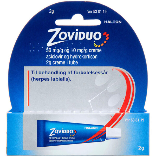 Zoviduo creme 2 g