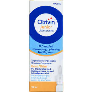 Otrivin Junior ukons. 0,5 mg/ml