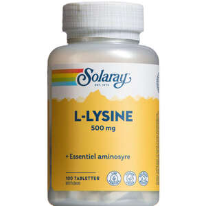 Solaray L-Lysine Tabletter