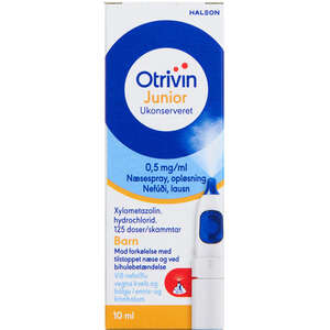 Otrivin Junior ukonserveret næ