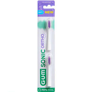 GUM Sonic Ortho Børstehoveder