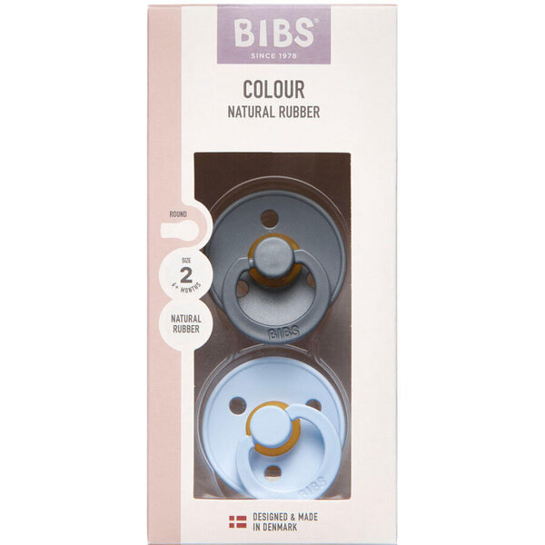 BIBS Colour str2 Iron/Baby Blu