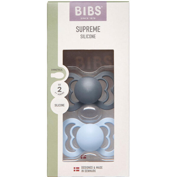 BIBS Supreme str2 Iron/Baby Bl