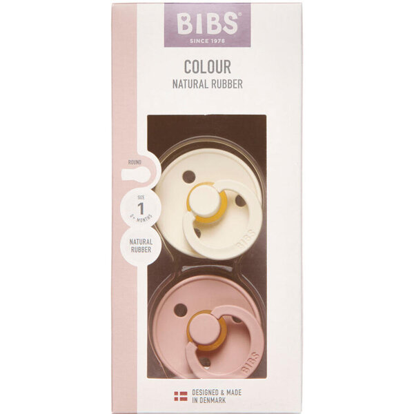 BIBS Colour str1 Ivory/blush