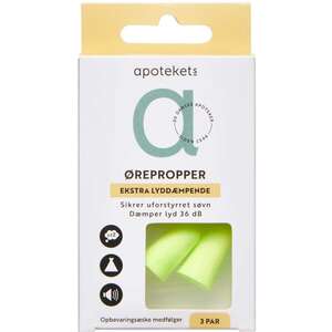 Apotekets Ørepropper (35dB)