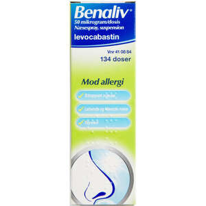 Benaliv 50 mikrogram/dosis