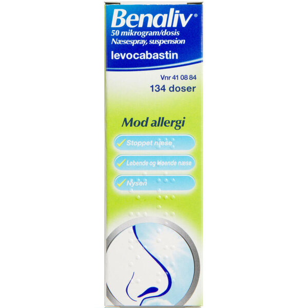 Benaliv 50 mikrogram/dosis