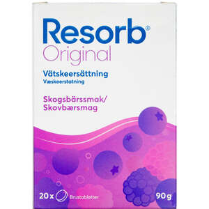 Resorb Original Væskeerstatning (skovbær)