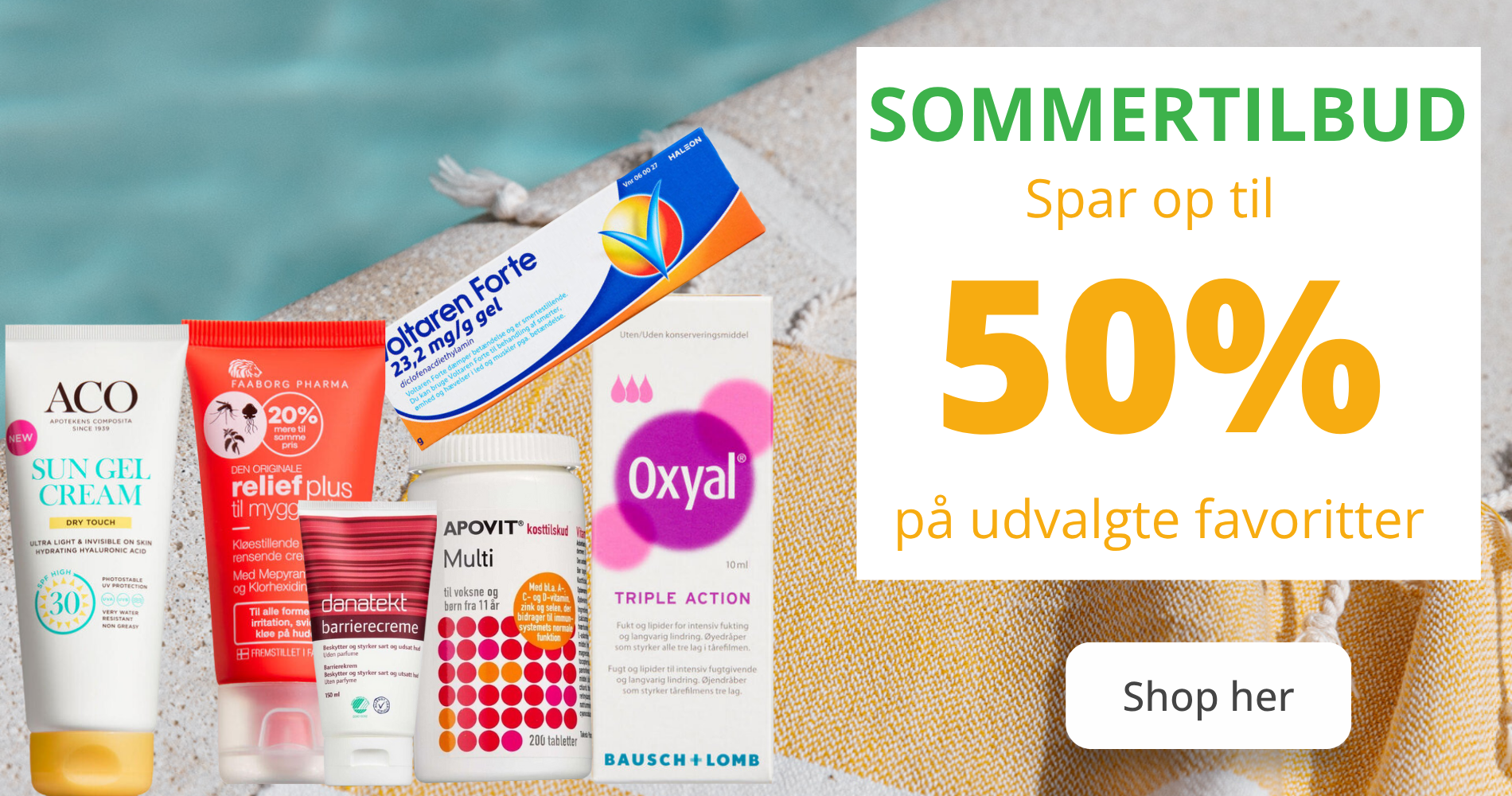 Spar op til 20% på udvalgte favoritter