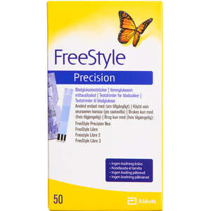 Freestyle Precision Teststrimler (50 stk)
