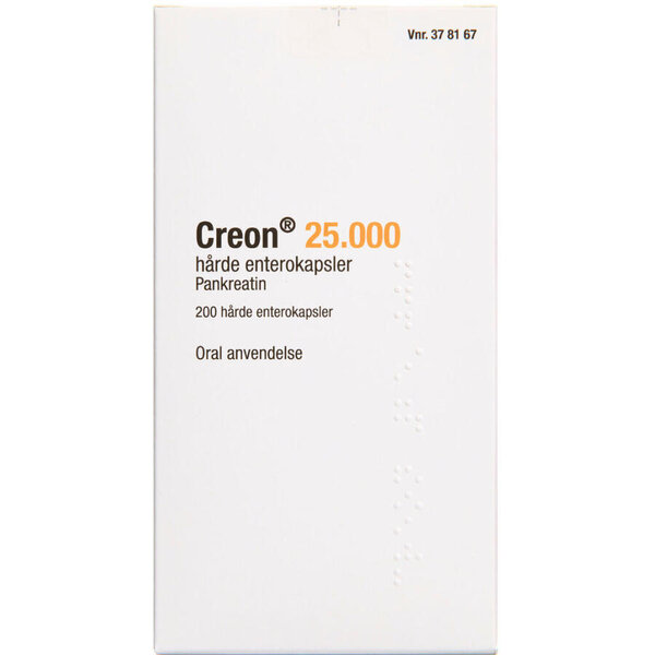 Creon Lipase 25.000 EP-e