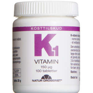 Naturdrogeriets K1-vitamin tabletter